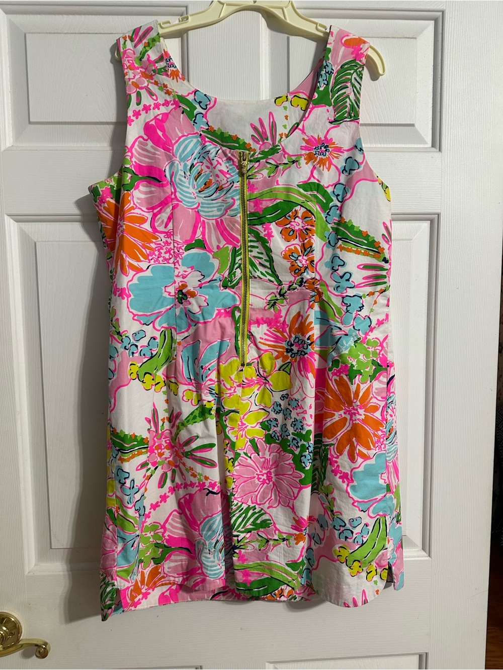 Lilly Pulitzer for Target Floral Sleeveless Dress in Pink, Blue & Green